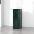 Minimalist Marble Square Block End Table