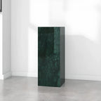 Minimalist Marble Square Block End Table
