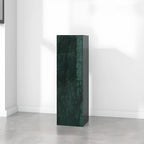 Minimalist Marble Square Block End Table