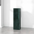 Minimalist Marble Square Block End Table