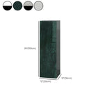 Minimalist Marble Square Block End Table