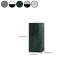 Minimalist Marble Square Block End Table