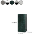 Minimalist Marble Square Block End Table