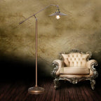 Adjustable Industrial Retro Metal Standing Floor Lamp