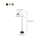 Adjustable Industrial Retro Metal Standing Floor Lamp