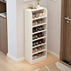 Functional Adjustable Multi-Layer Wooden Shoe Rack Organizer