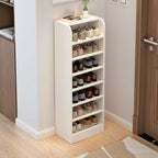 Functional Adjustable Multi-Layer Wooden Shoe Rack Organizer