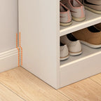 Functional Adjustable Multi-Layer Wooden Shoe Rack Organizer