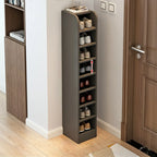 Functional Adjustable Multi-Layer Wooden Shoe Rack Organizer