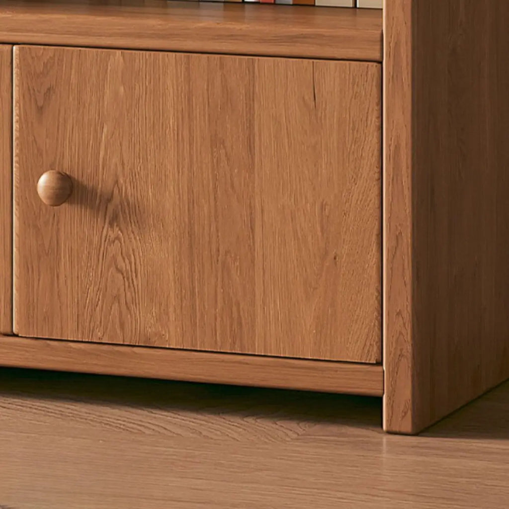 Modern Wood Adjustable Horizontal Bookcase Cube Organizer