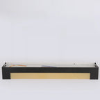 Contemporary Outdoor Plastic Beige LED Wall Sconce