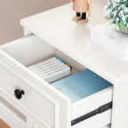 Narrow Entryway Vertical Adjustable Wood Shoe Storage Cabinet