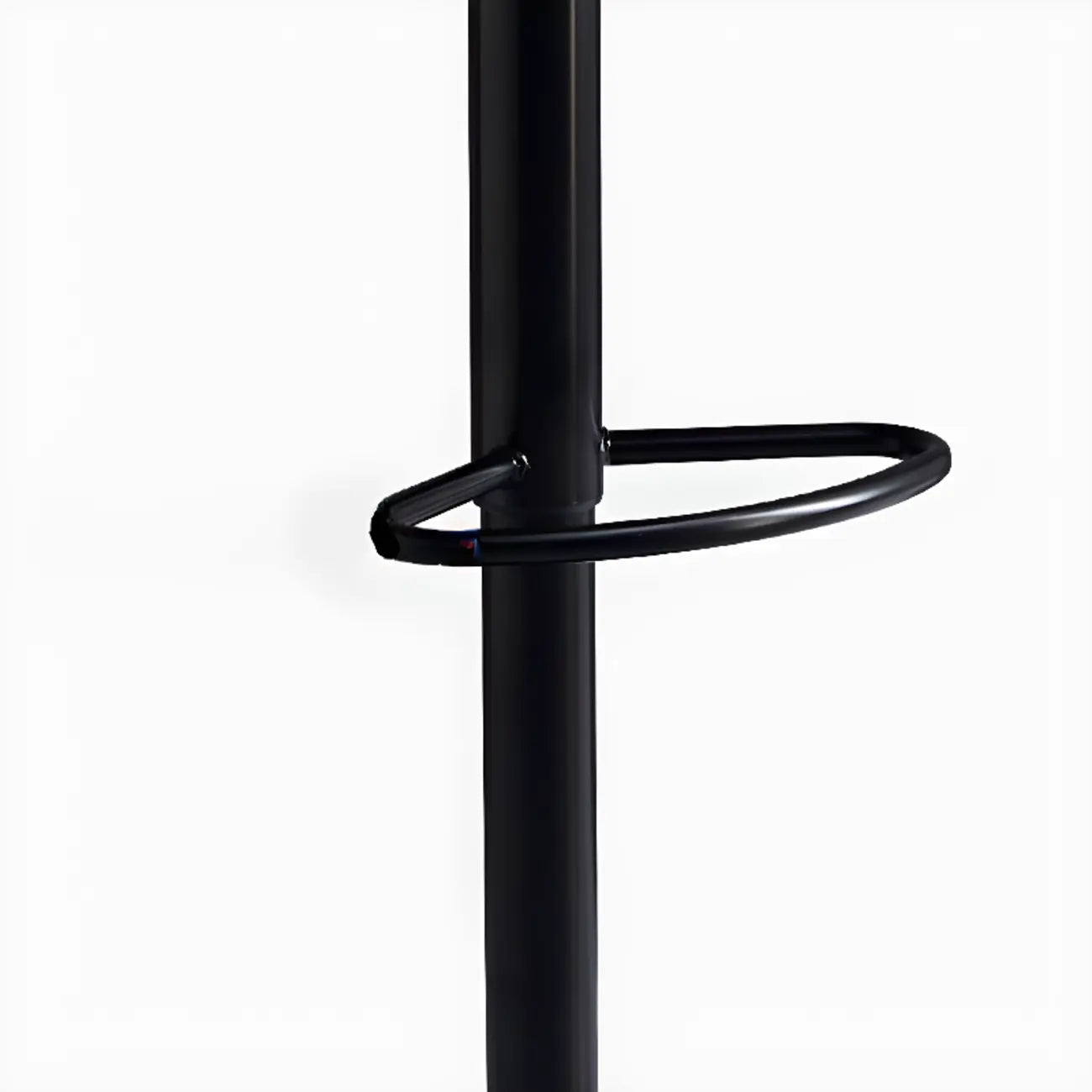 Modern Green Saddle Fax Leather Adjustable Swivel Bar Stools