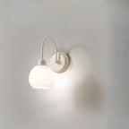 Elegant Cast Iron Wall Light Fixture for Bedroom Decor