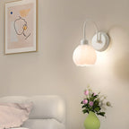 Elegant Cast Iron Wall Light Fixture for Bedroom Decor