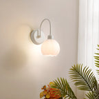 Elegant Cast Iron Wall Light Fixture for Bedroom Decor