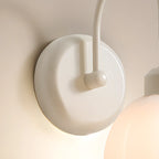 Elegant Cast Iron Wall Light Fixture for Bedroom Decor