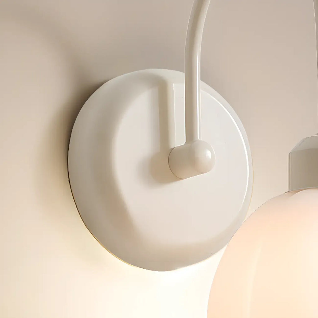 Elegant Cast Iron Wall Light Fixture for Bedroom Decor