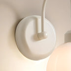 Elegant Cast Iron Wall Light Fixture for Bedroom Decor