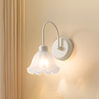 Elegant Cast Iron Wall Light Fixture for Bedroom Decor