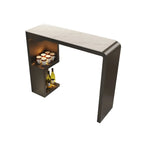 Scandinavian Smooth White Storage Bar Tables