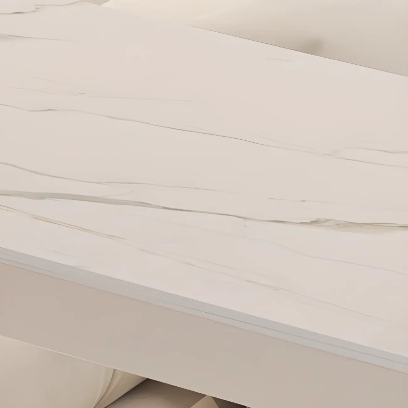 Scandinavian Smooth White Storage Bar Tables