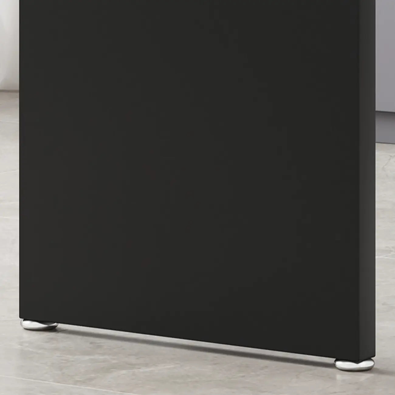 Nordic White Slate Metal Storage Bar Tables