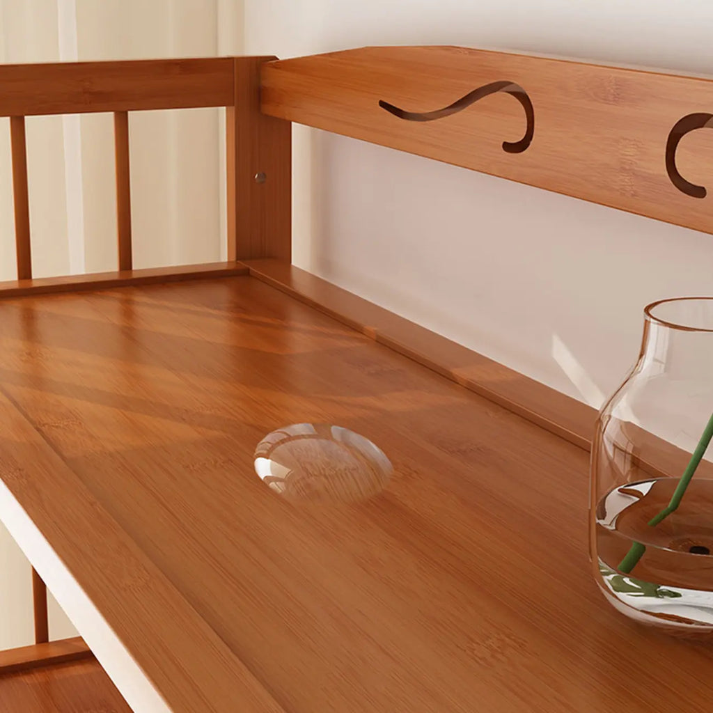 Minimalist Adjustable Vertical Open Back Wooden Bookshelves