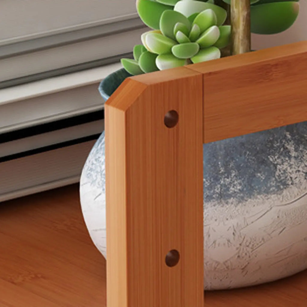 Minimalist Adjustable Vertical Open Back Wooden Bookshelves