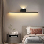 2-Light Black Cast Iron Vanity Lights for Bathroom