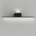 2-Light Black Cast Iron Vanity Lights for Bathroom