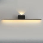 2-Light Black Cast Iron Vanity Lights for Bathroom