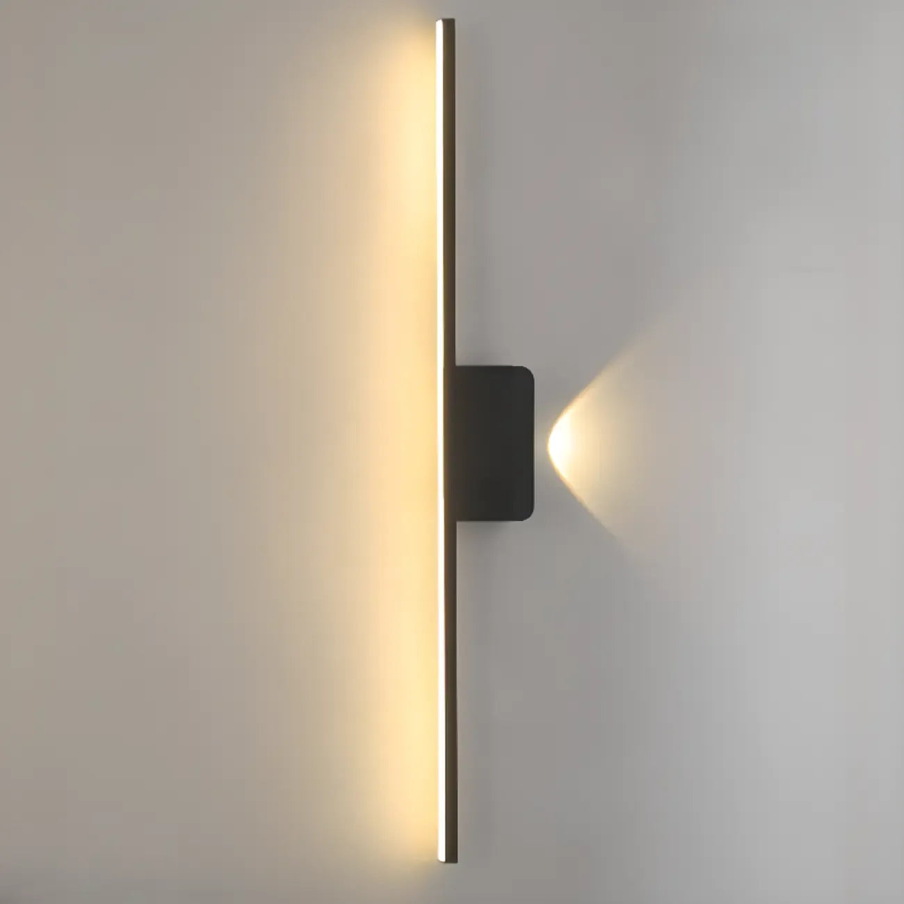 2-Light Black Cast Iron Vanity Lights for Bathroom