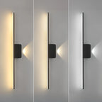 2-Light Black Cast Iron Vanity Lights for Bathroom