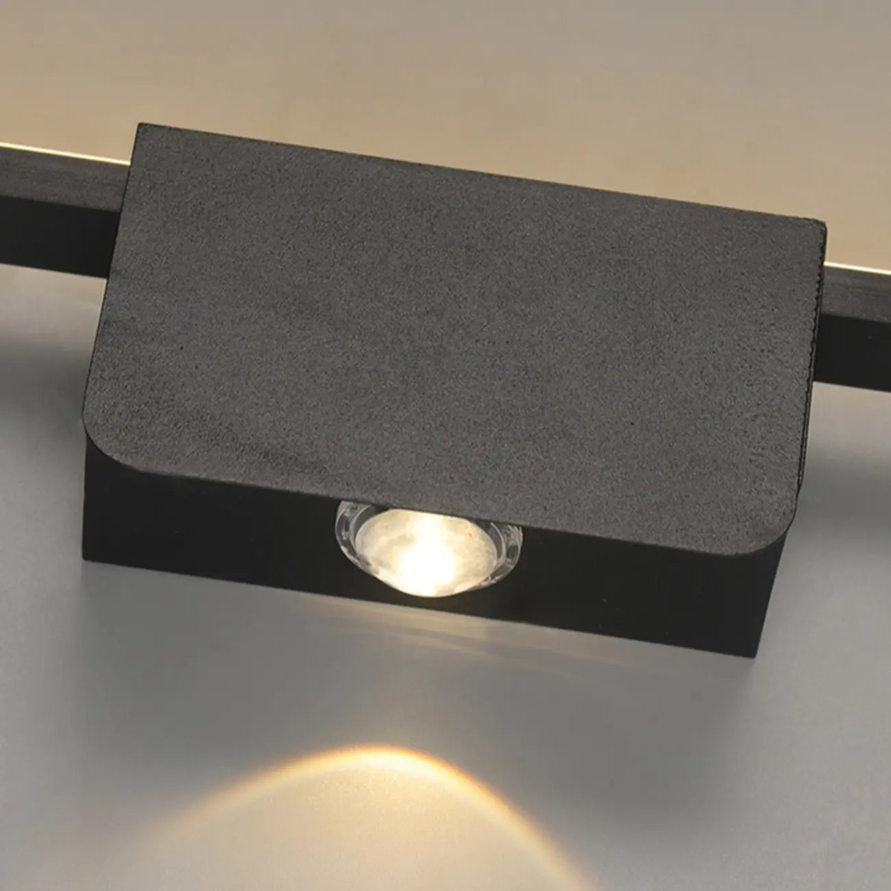 2-Light Black Cast Iron Vanity Lights for Bathroom