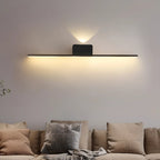 2-Light Black Cast Iron Vanity Lights for Bathroom