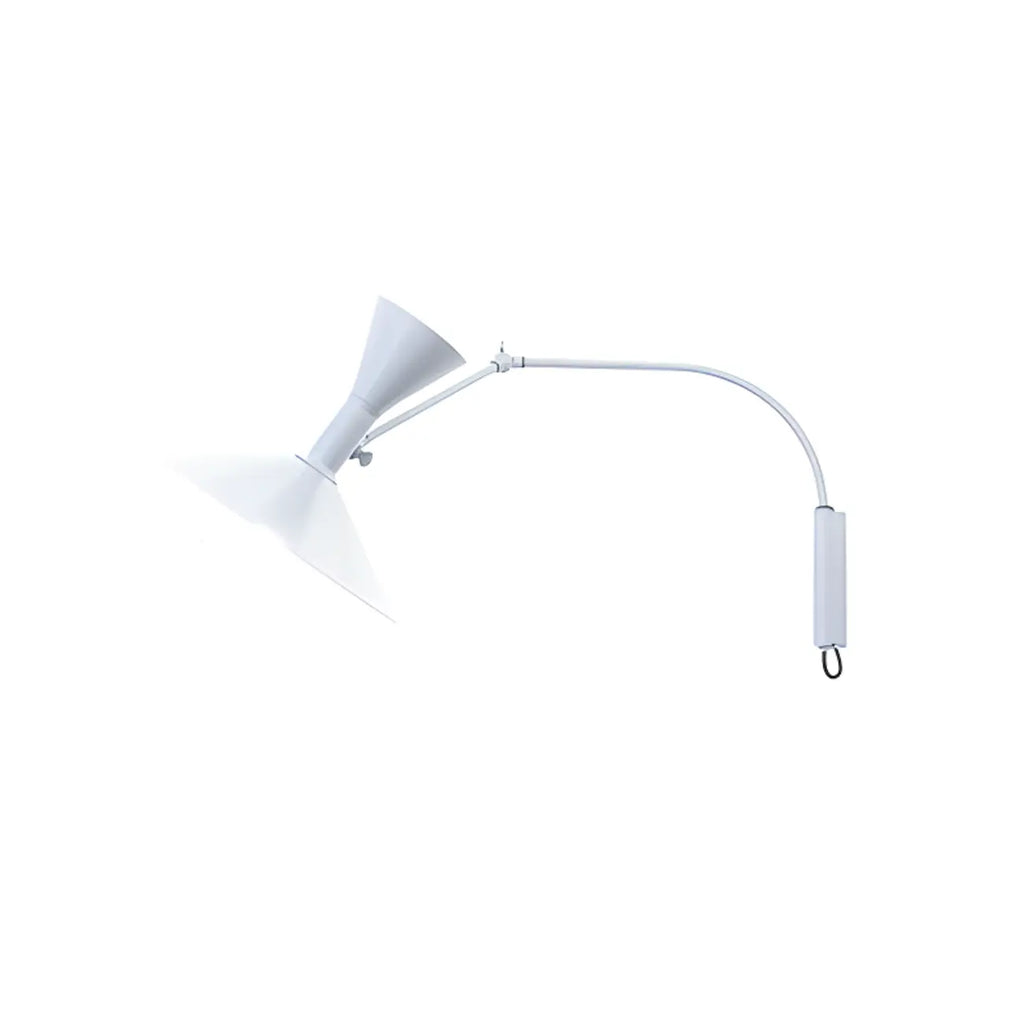 Modern Minimalist Swing Arm Wall Light with Adjustable Angle
