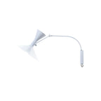 Modern Minimalist Swing Arm Wall Light with Adjustable Angle