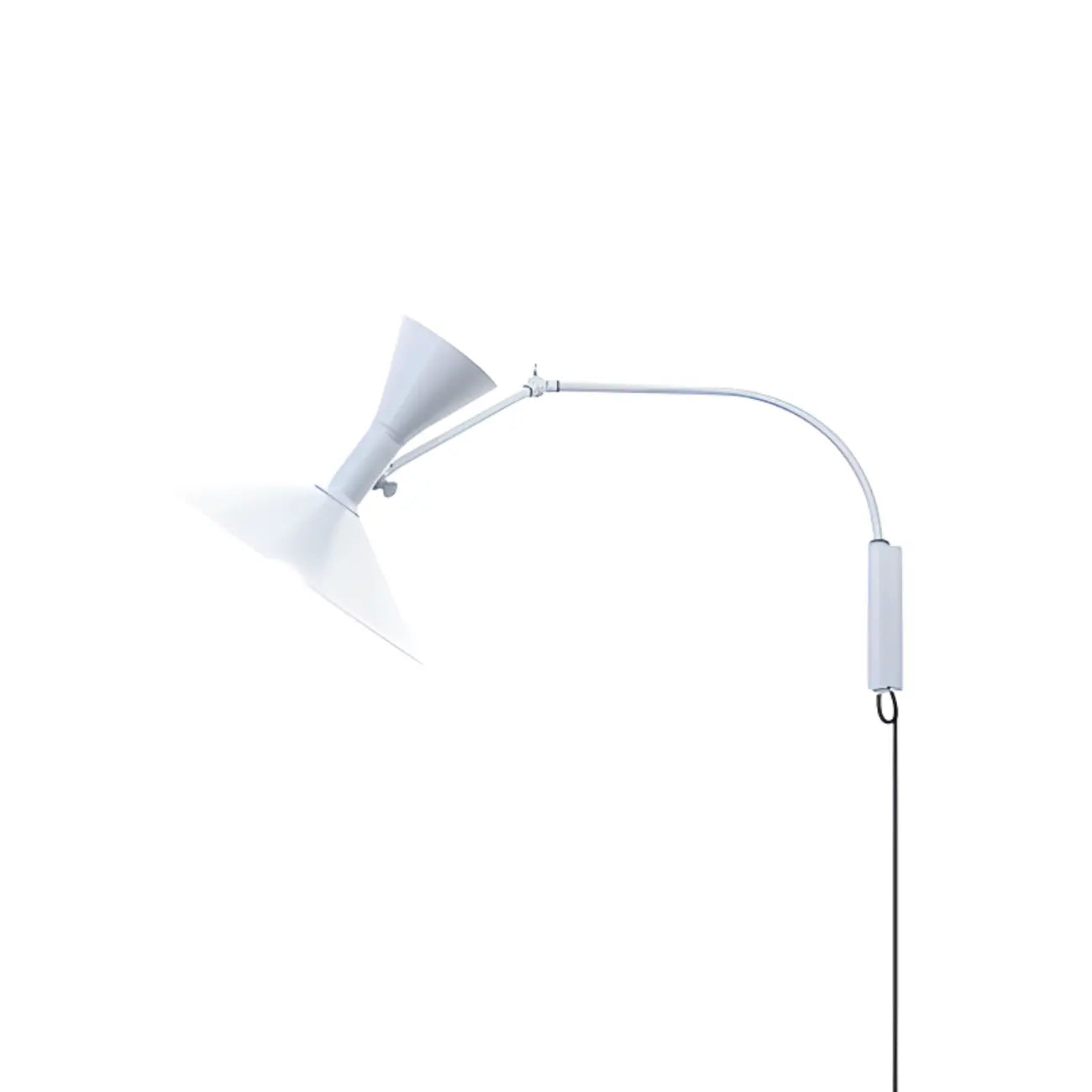 Modern Minimalist Swing Arm Wall Light with Adjustable Angle