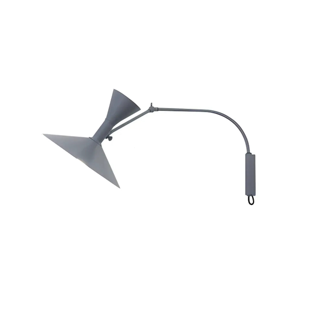 Modern Minimalist Swing Arm Wall Light with Adjustable Angle