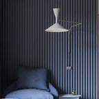 Modern Minimalist Swing Arm Wall Light with Adjustable Angle