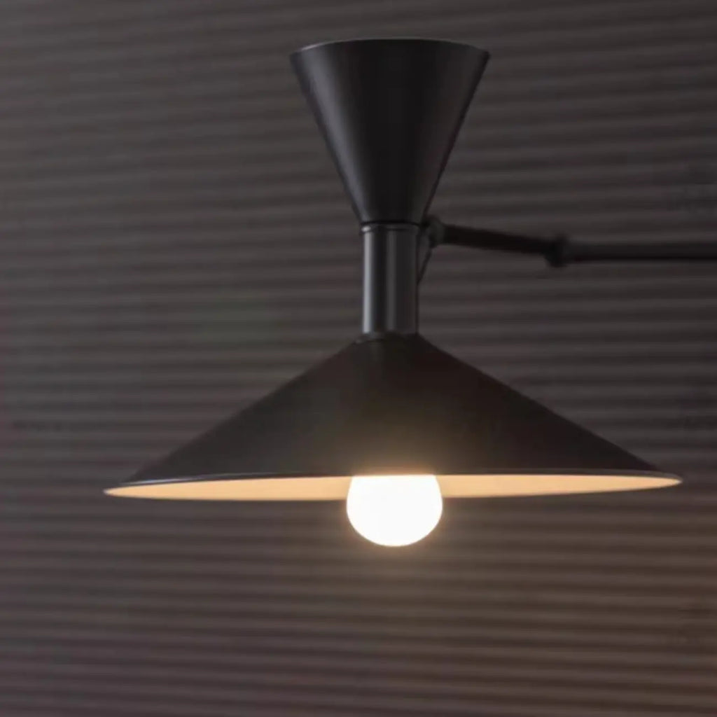 Modern Minimalist Swing Arm Wall Light with Adjustable Angle