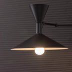 Modern Minimalist Swing Arm Wall Light with Adjustable Angle