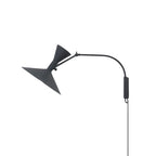Modern Minimalist Swing Arm Wall Light with Adjustable Angle