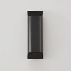 2-Light Copper LED Wall Lamp in Gold/Black Finish