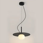 Elegant Modern White Resin Pendant Light for Dining Island