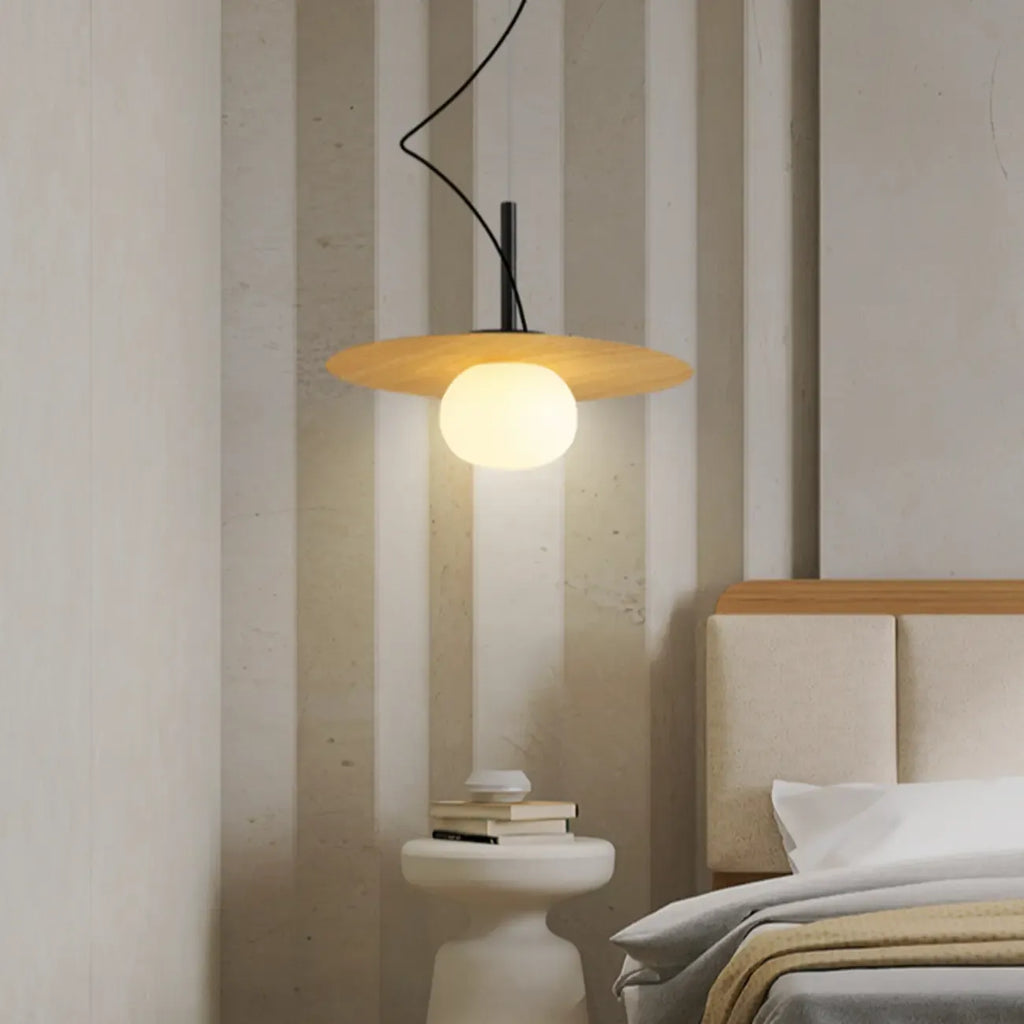Elegant Modern White Resin Pendant Light for Dining Island