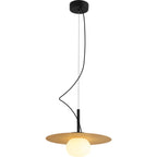Elegant Modern White Resin Pendant Light for Dining Island