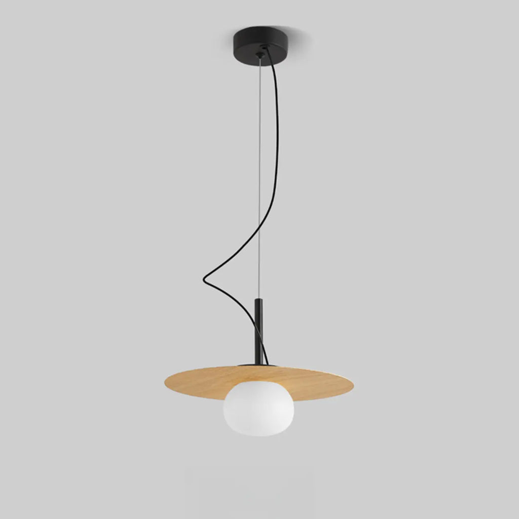 Elegant Modern White Resin Pendant Light for Dining Island