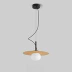 Elegant Modern White Resin Pendant Light for Dining Island